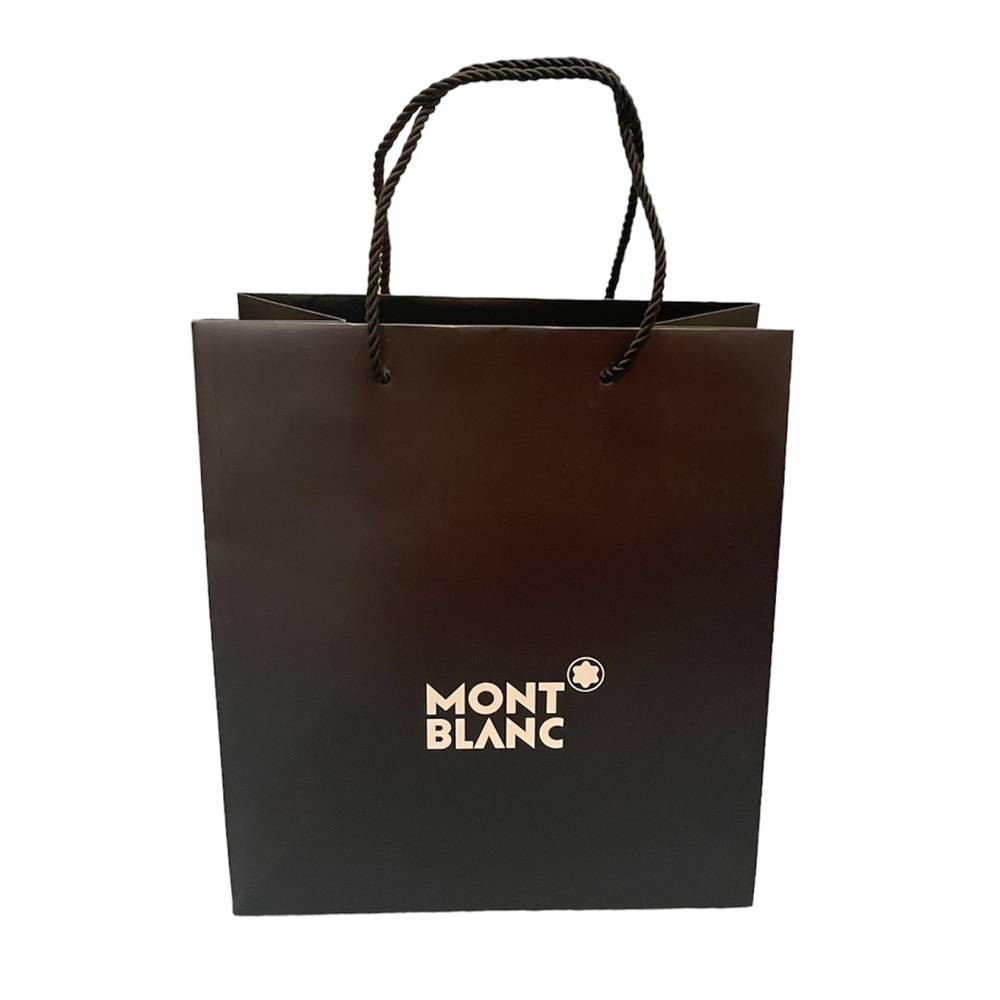 MONT BLANC medium shopping bags /thick cardboard bags original brand bags